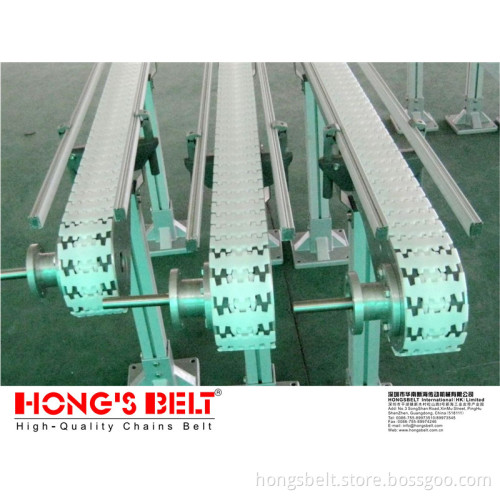 Beverage Industry Curved Plastic Chain